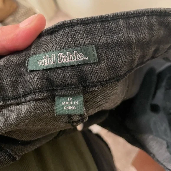 Wild Fable Black Distressed Skinny Jeans - Picture 4 of 5